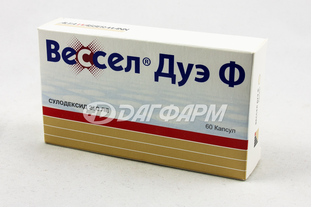 ВЕССЕЛ ДУЭ Ф капсулы 250ле №60