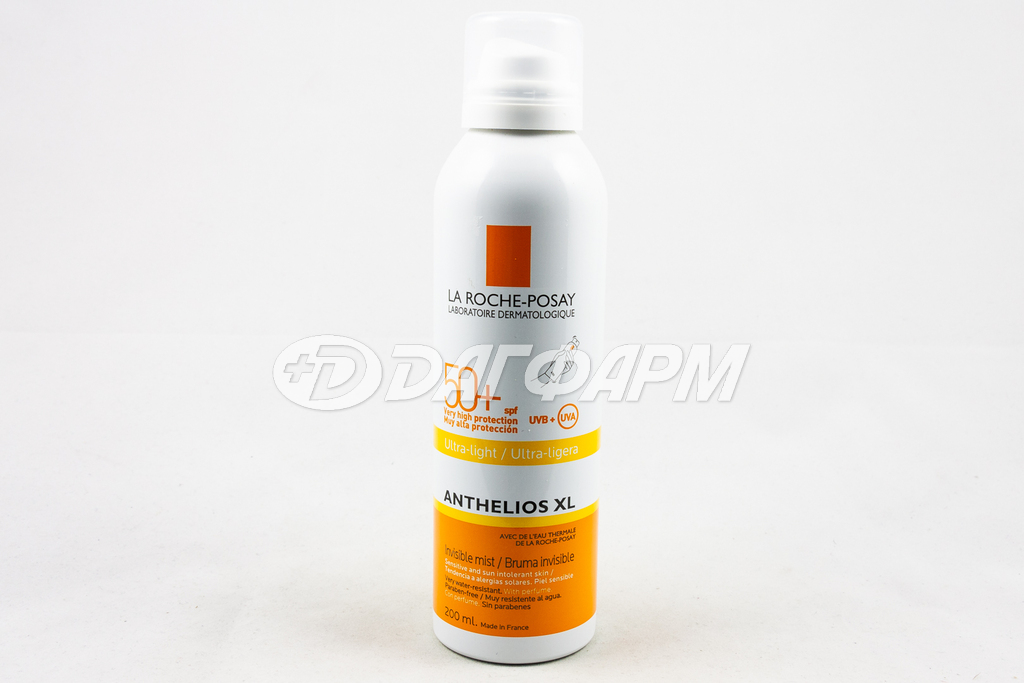 LA ROCHE-POSAY  aнтгелиос xl спрей-вуаль солнцезащитный spf-50+ д/лица и тела 200мл