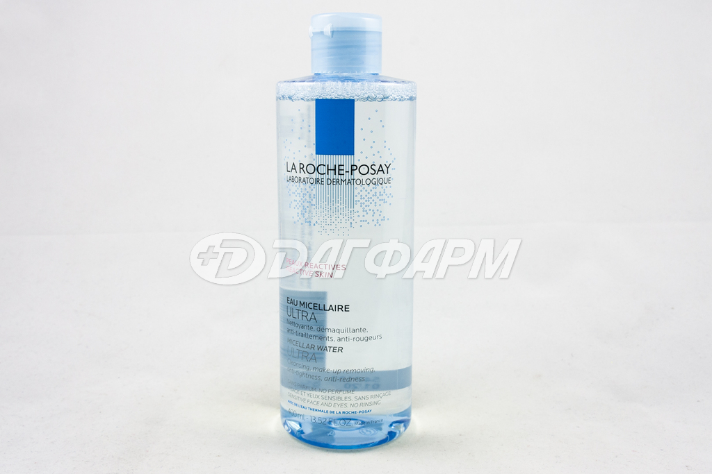 LA ROCHE-POSAY ультра реактив раствор мицеллярный для кожи склонной к аллергии 400мл