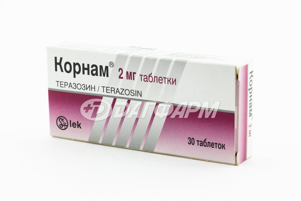 КОРНАМ таблетки 2мг №30