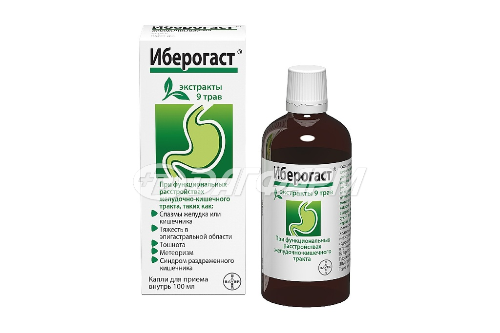 ИБЕРОГАСТ капли для приема внутрь флакон 100мл