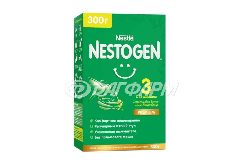 NESTOGEN 3 нестожен 3 смесь сухая 300г с 12мес