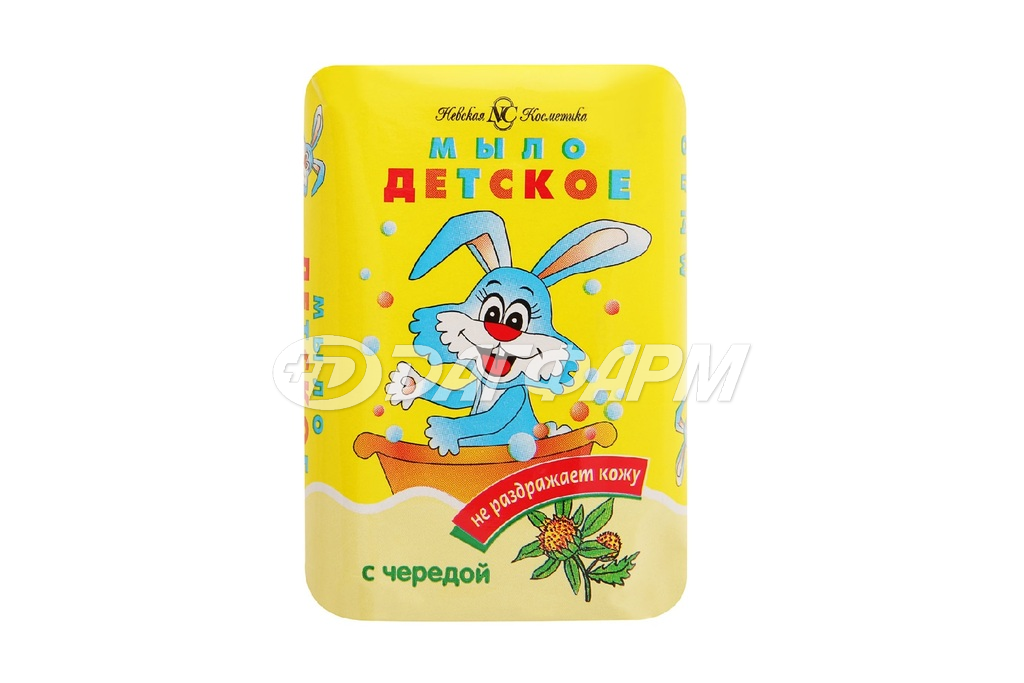 НЕВСКАЯ КОСМЕТИКА мыло детское с чередой 90г