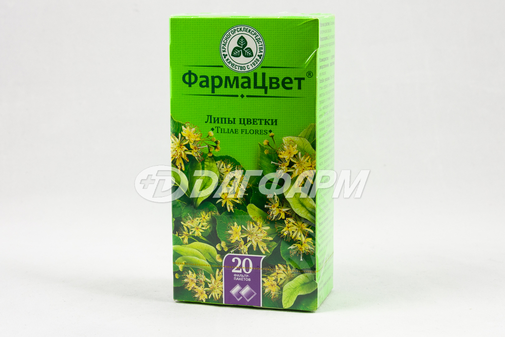 ЛИПЫ ЦВЕТКИ фильтр-пакет 1.5г №20 красногорсклексредства