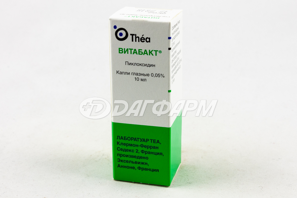 ВИТАБАКТ капли глазные 10мл
