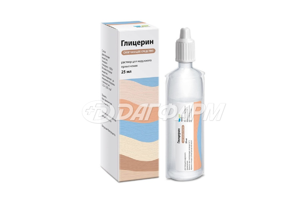 ГЛИЦЕРИН р-р д/наружн. прим. тюб-кап. 25мл, Обновление