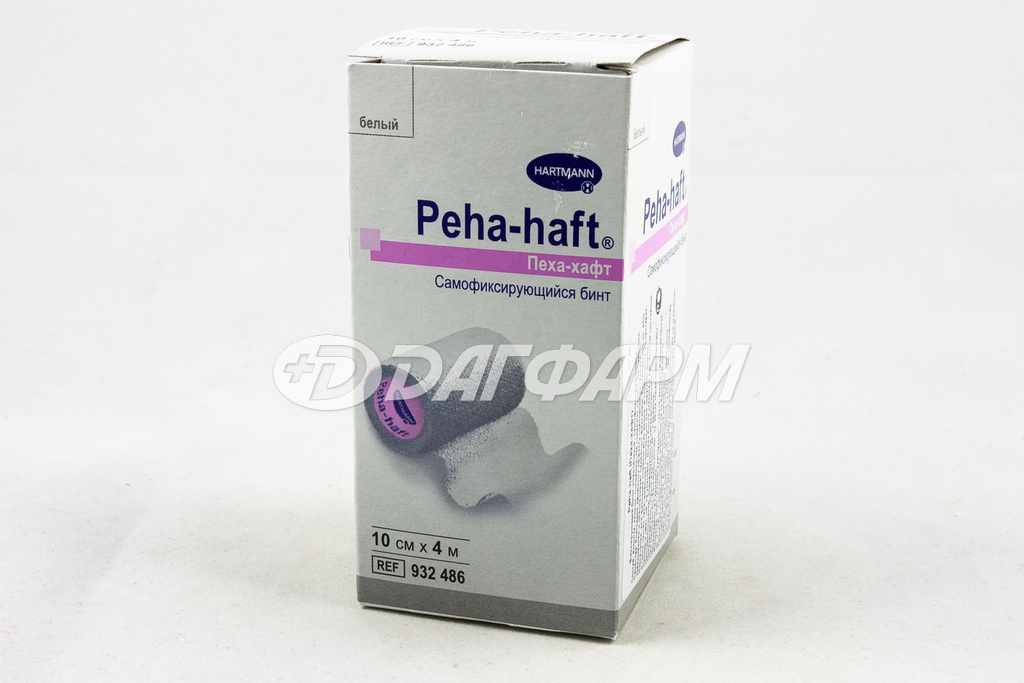 ХАРТМАНН Peha-haft / Пеха-хафт самофиксирующий когезивный бинт 10смх4м БЕЛЫЙ