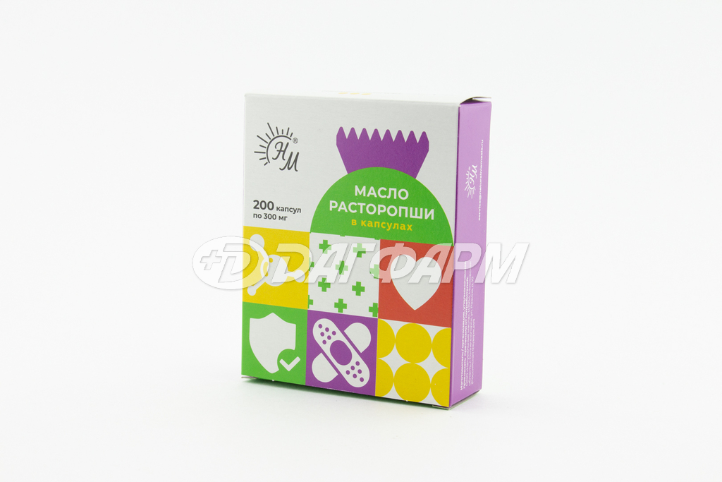 СОЛНАТ масло расторопши капсулы 300мг №200