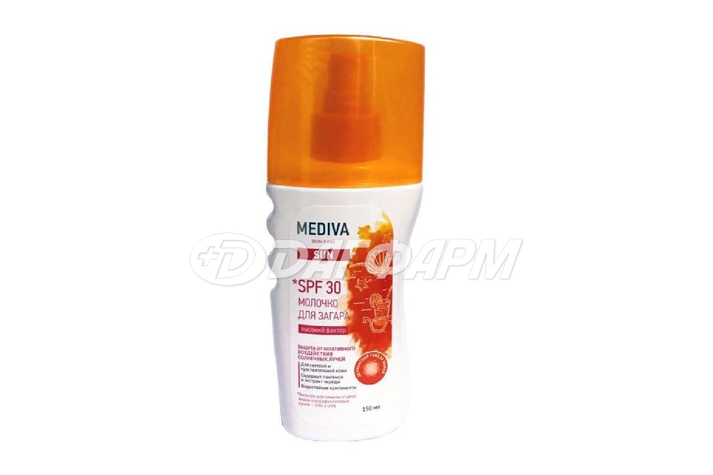 Mediva Sun молочко для загара SPF30 150мл