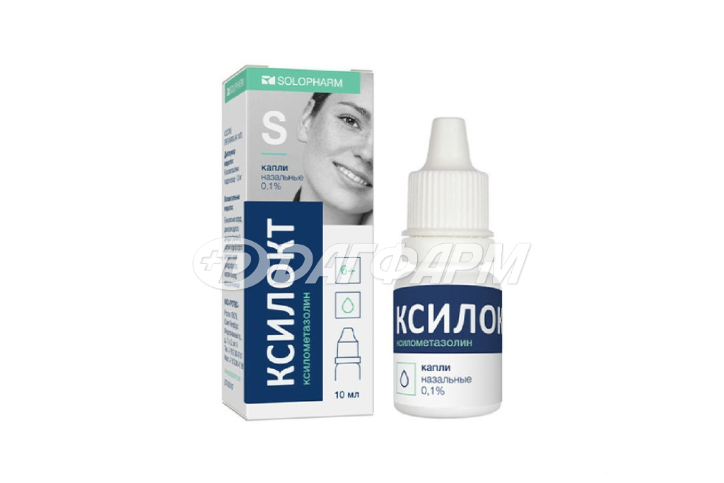 КСИЛОКТ-Солофарм капли назальные 0,1% фл. 10мл