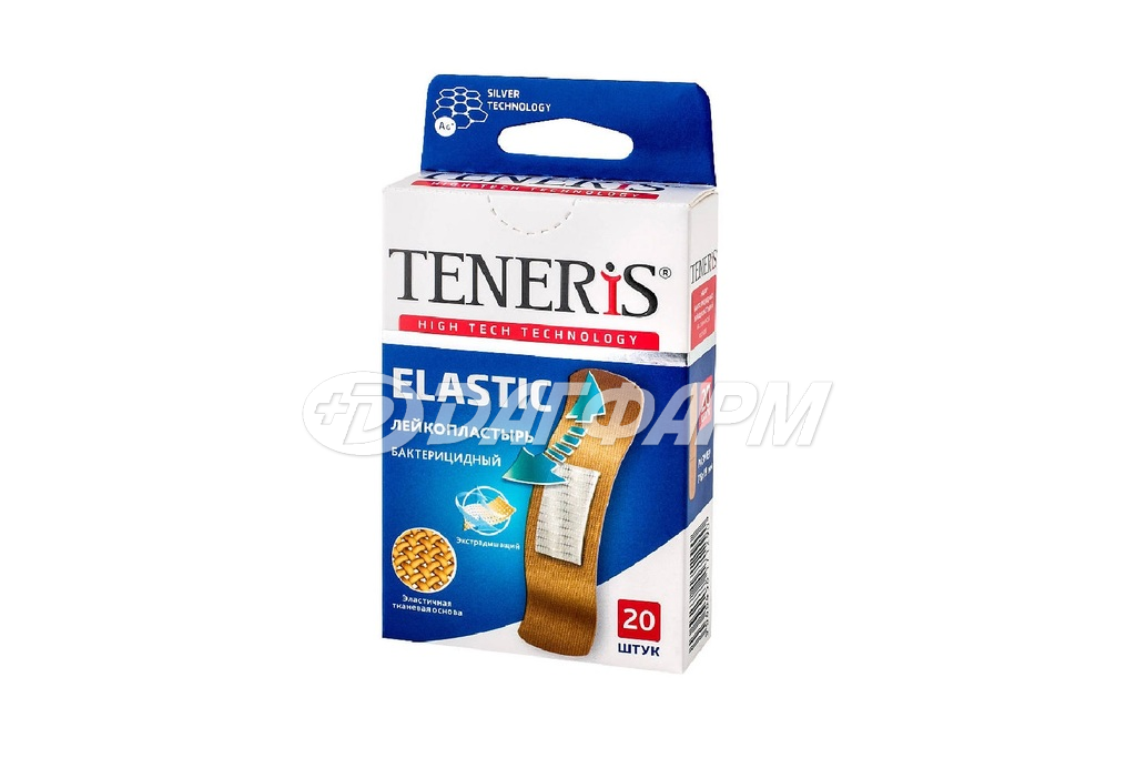 Тенерис Elastic пластырь набор тканев. №20