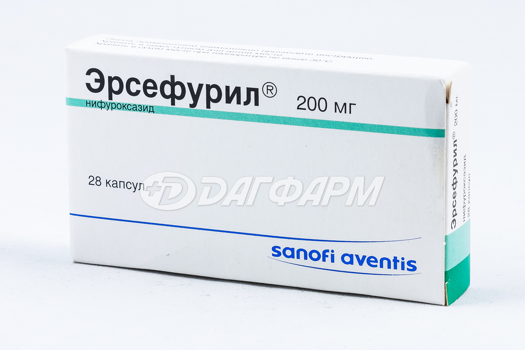 ЭРСЕФУРИЛ капсулы 200мг №28