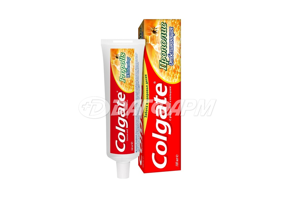 COLGATE   паста зубная прополис отбеливающая 100мл