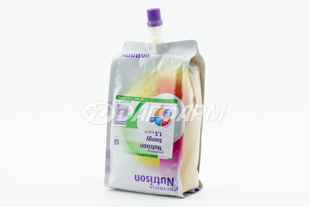 НУТРИЗОН ЭНЕРГИЯ жидкая смесь для энтерального питания, пакет 1л