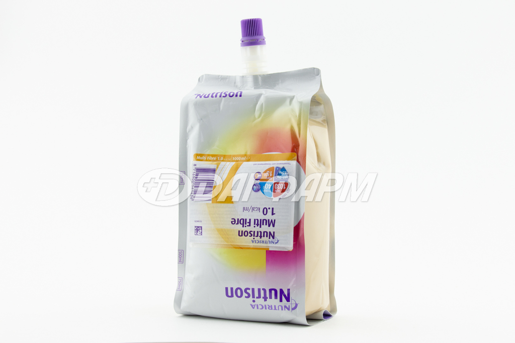 НУТРИЗОН жидкая смесь с пищевыми волокнами для энтерального питания,1л