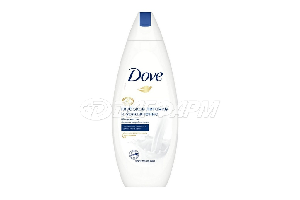 Dove гель для душа Глубокое питание и увлажнение 250мл