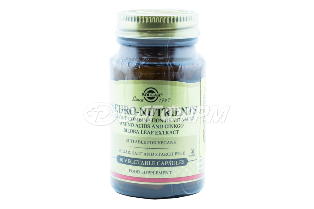 SOLGAR неронутриентс капсулы №30