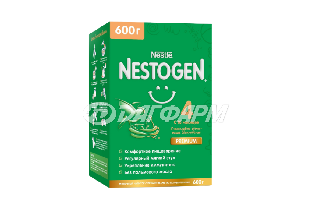 NESTOGEN 4 смесь сухая 600г с 18мес