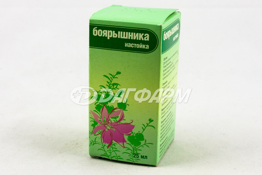 БОЯРЫШНИКА НАСТОЙКА  для приёма внутрь флакон 25 мл