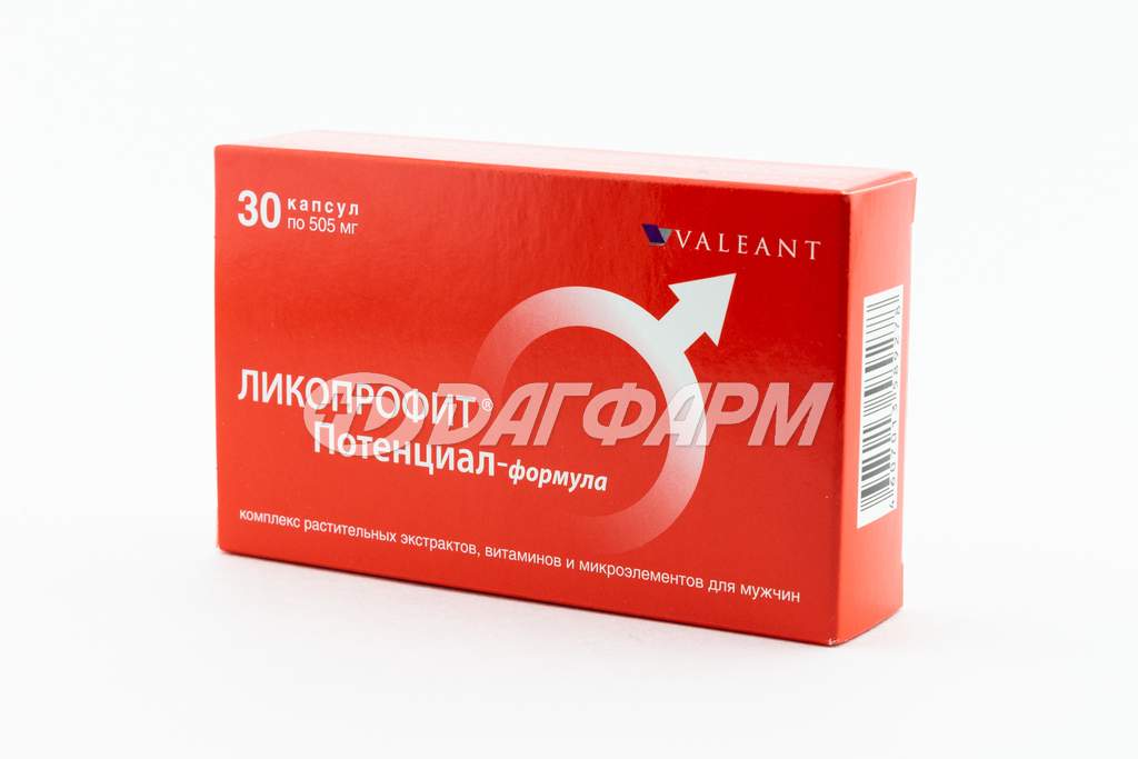 ЛИКОПРОФИТ ПОТЕНЦИАЛ-ФОРМУЛА таблетки №30