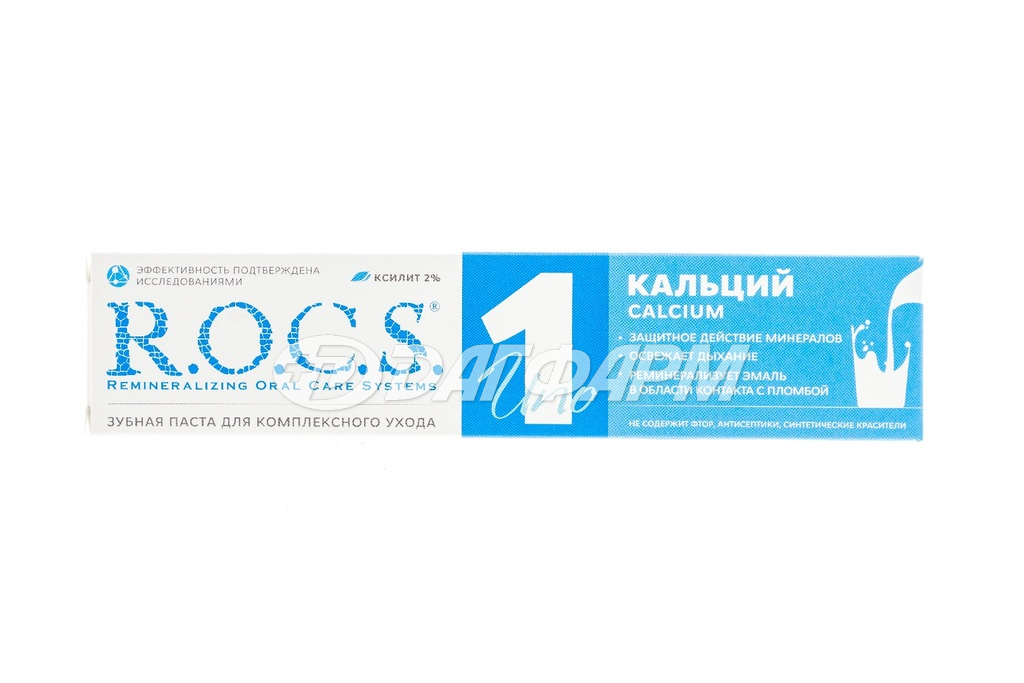 R.O.C.S. UNO зубная паста кальций, туба 74г
