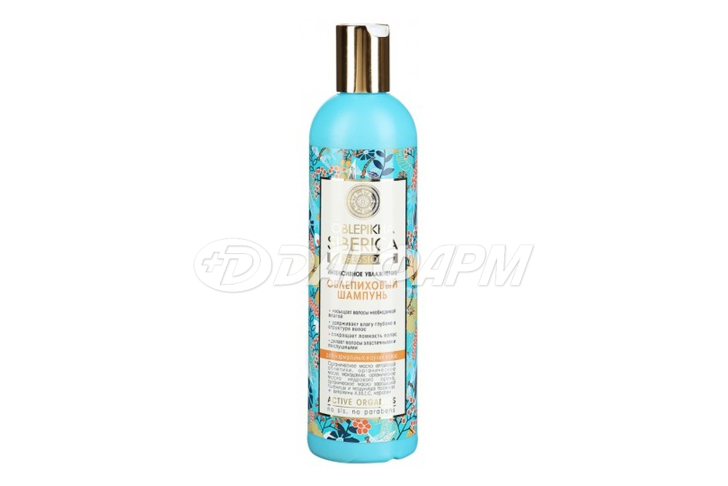 НАТУРА СИБЕРИКА  шампунь облепиховый д/норм. и сухих волос 400мл