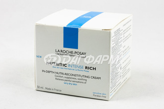 LA ROCHE-POSAY нутритик интенс риш крем для очень сухой кожи 50мл