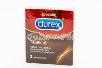 DUREX презервативы real feel №3