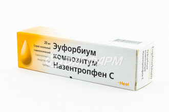 ЭУФОРБИУМ КОМПОЗИТУМ спрей назальный гомеопатический 20мл