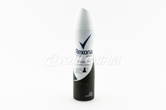 REXONA  дезодорант-спрей д/жен. невидимый на черном и белом 150мл