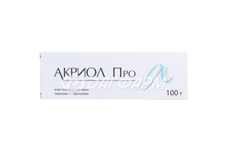АКРИОЛ ПРО крем для наружного применения туба  2,5% + 2,5% туба 100г