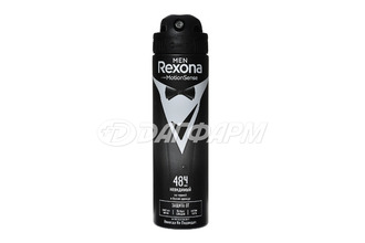 REXONA  дезодорант-спрей д/жен. невидимый на черном и белом 150мл