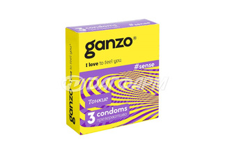 GANZO Sense презервативы 3шт