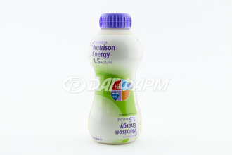 НУТРИЗОН ЭНЕРГИЯ жидкая смесь для энтерального питания,  бутылочка пластиковая 500мл