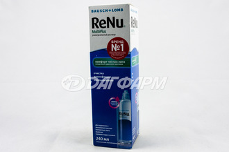 RENU MPS, для чувствительных глаз, раствор для контактных линз, флакон 240мл