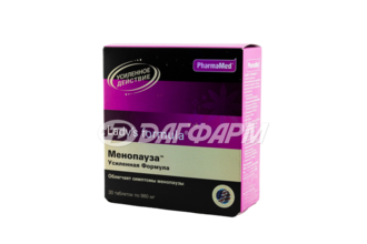 LADY'S FORMULA менопауза усиленная формула таблетки №30