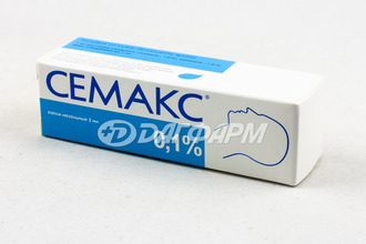 СЕМАКС раствор капли назальные 0,1% 3мл