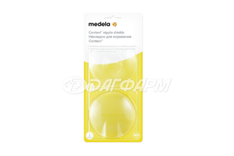 MEDELA CONTACT накладки силиконовые на грудь размер L №2