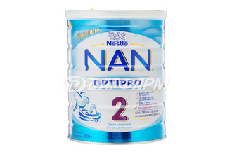 NAN 2 OPTIPRO смесь сухая молочная, 6-12мес 800г