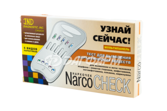 NARCOCHECK тест на 5 видов наркотиков №1