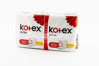 KOTEX прокладки гигиенические ультратонкие нормал №20