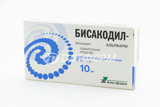 БИСАКОДИЛ-АЛЬТФАРМ суппозитории ректальные 10 мг №10