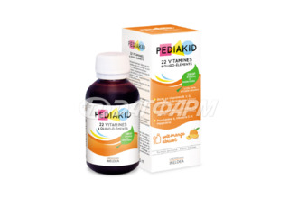 Педиакид 22-Витамина сироп для сбалансированного роста организма 125 мл