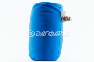 ФОСТА подушка под голову в форме валика  (30*15) синяя  8032
