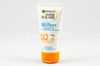 GARNIER AMBRE SOLAIRE garnier амбре солер крем д/загара детский малыш в тени спф 50 50мл
