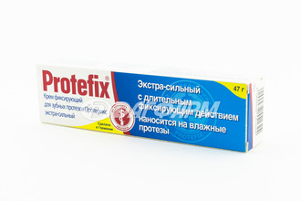 ПРОТЕФИКС крем для фиксации зубных протезов ЭКСТРА СИЛЬНЫЙ 40мл