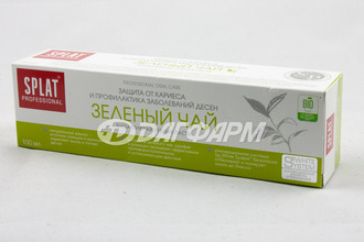 SPLAT сплат паста зубн. профессионал зеленый чай 100мл