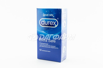 DUREX презервативы extra safe №12