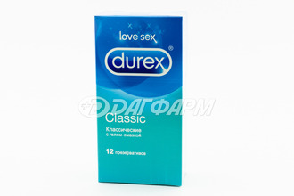 DUREX презервативы classic №12