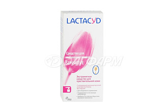 LACTACYD  средство д/интим. гигиены д/чувств. кожи 200мл